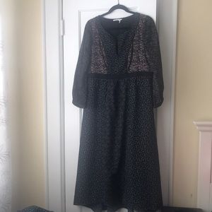 Anthropologie Maxi prairie dress